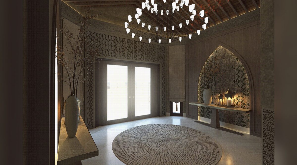 Chic and Modern Moroccan Entrance