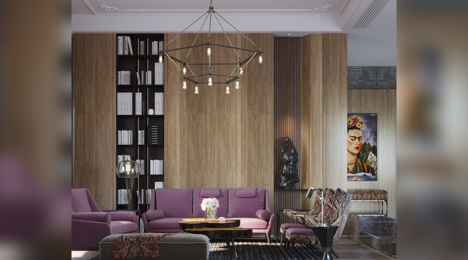 Mid-Century Modern Living Room