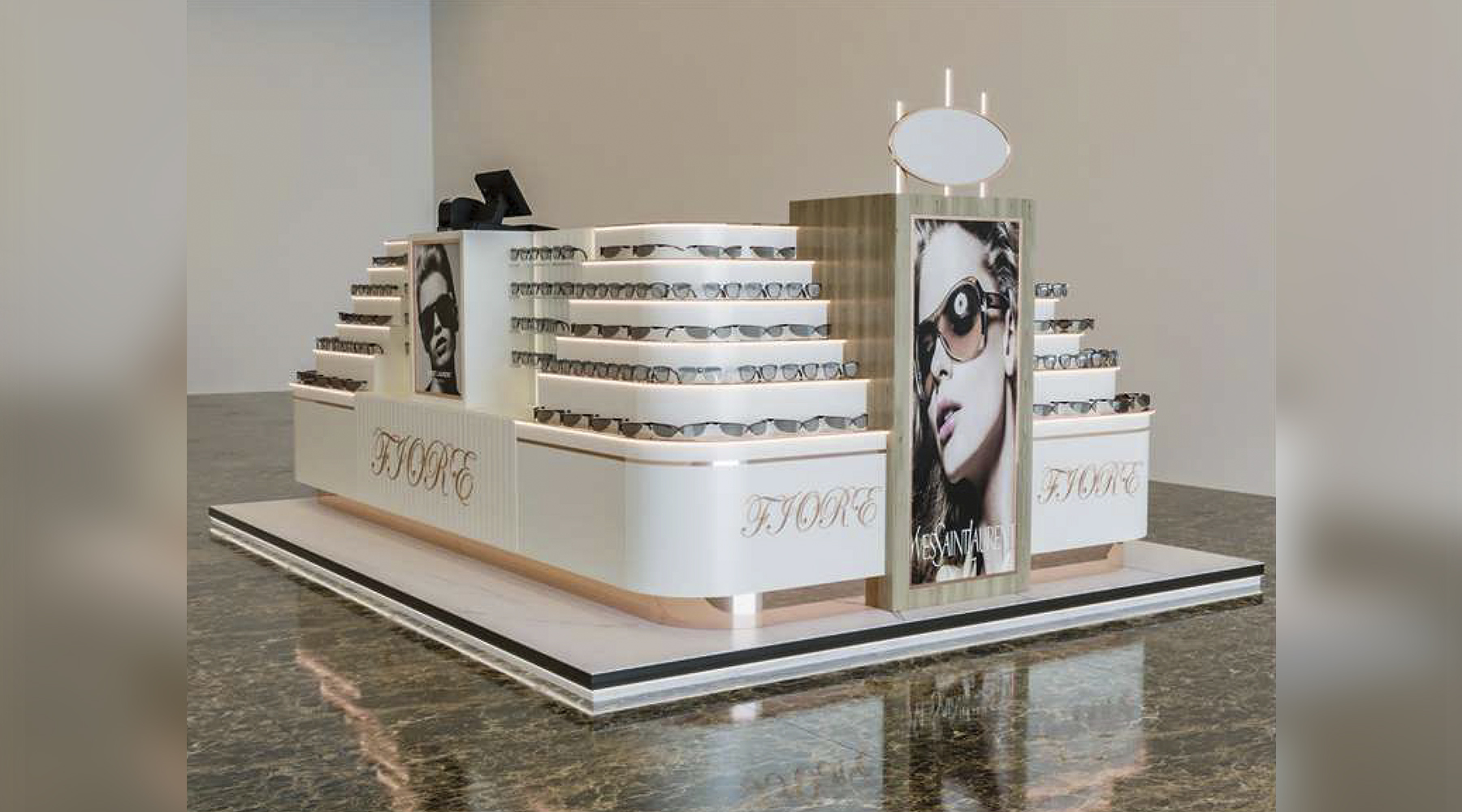 Customized Glasses Kiosk